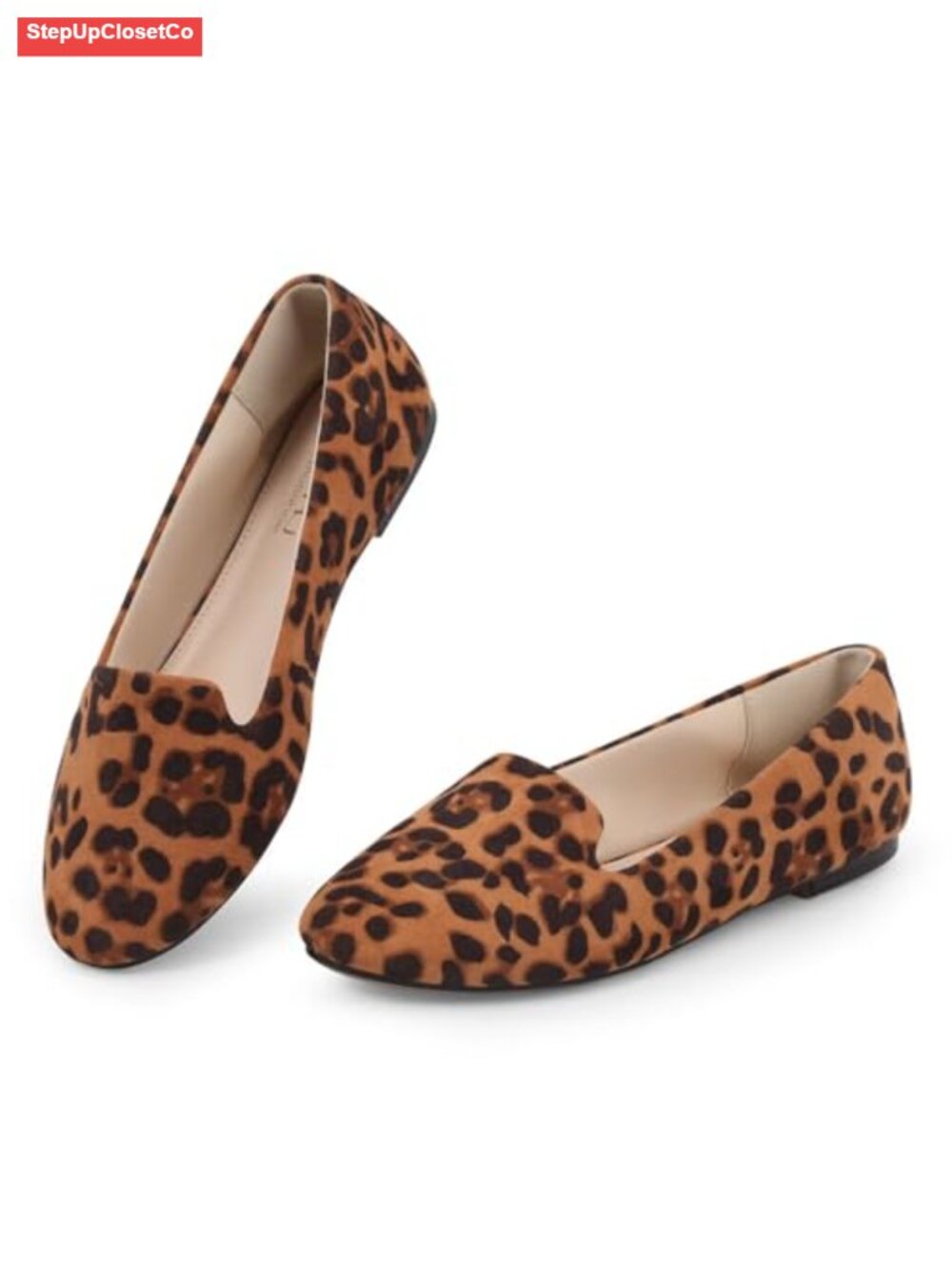 Women's Slip On Ballet Flats Round Toe Loafers Memory Foam Comfort Shoes